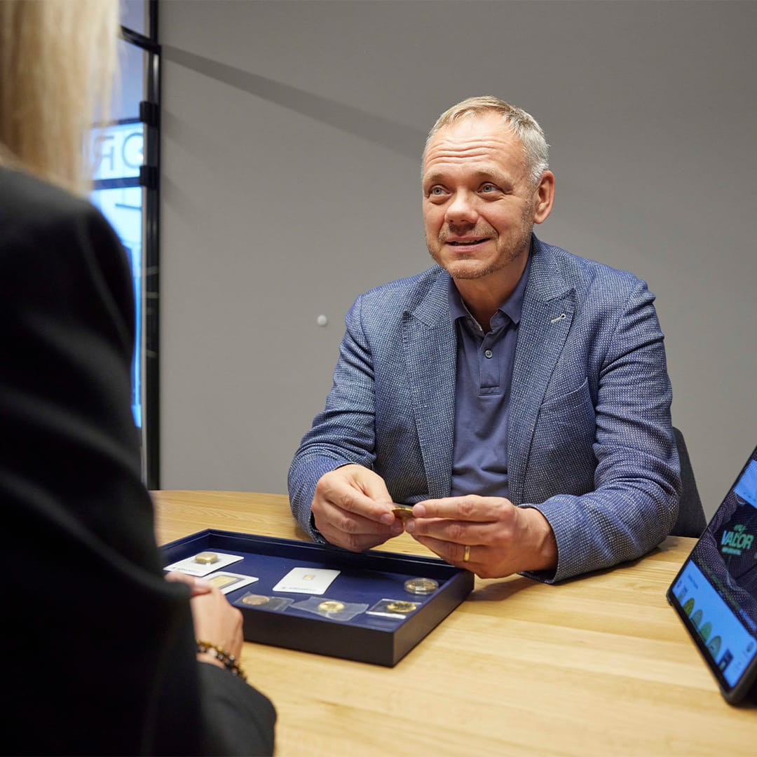 Edelmetalle verkaufen bei myVALOR