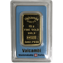 20 g Goldbarren - verschiedene Hersteller