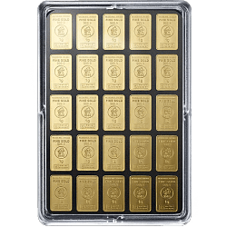 25 x 1 g Gold UnityBar Heimerle und Meule