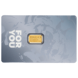 1 g Goldbarren C. Hafner – Blue