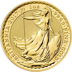 1 Unze Gold Britannia - diverse Jahrgänge