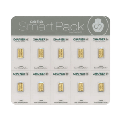 10 x 2 g Goldbarren C.Hafner Smartpack