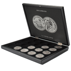 Münzkassette VOLTERRA, 20 Silbermünzen “Krügerrand”