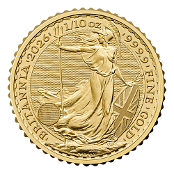 1/10 Unze Gold Britannia 2026