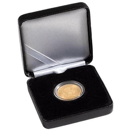 Münzetui NOBILE, 46 mm, schwarz