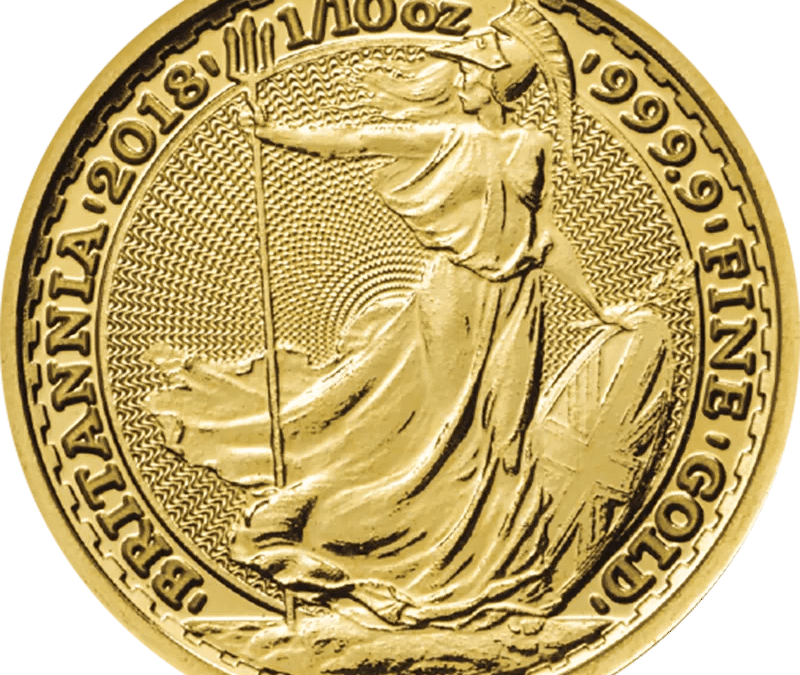 1/10 Unze Gold Britannia – diverse Jahrgänge