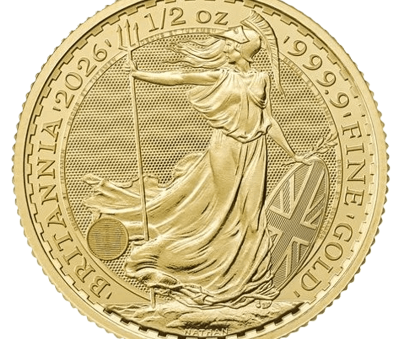1/2 Unze Gold Britannia 2026