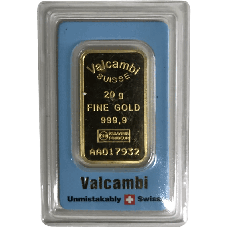 20 g Goldbarren - verschiedene Hersteller