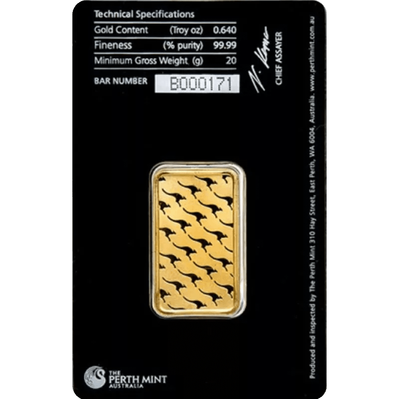 20 g Goldbarren Perth Mint – Bild 2