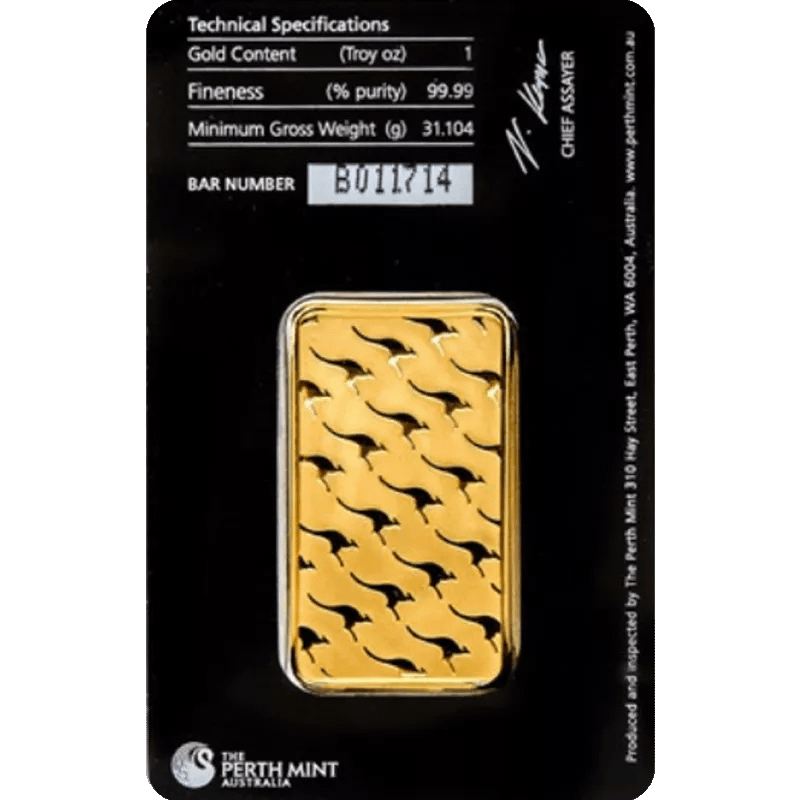 1 Unze Goldbarren Perth Mint – Bild 2