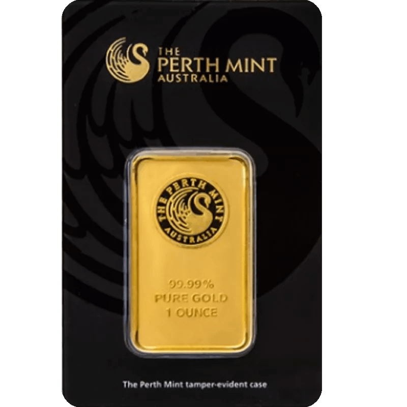 1 Unze Goldbarren Perth Mint