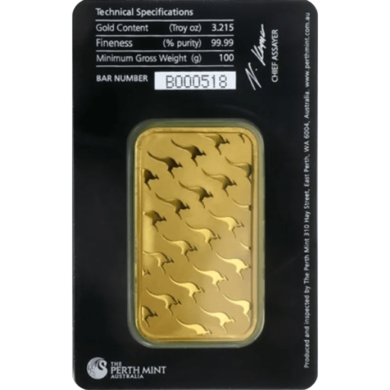 100 g Goldbarren Perth Mint – Bild 2