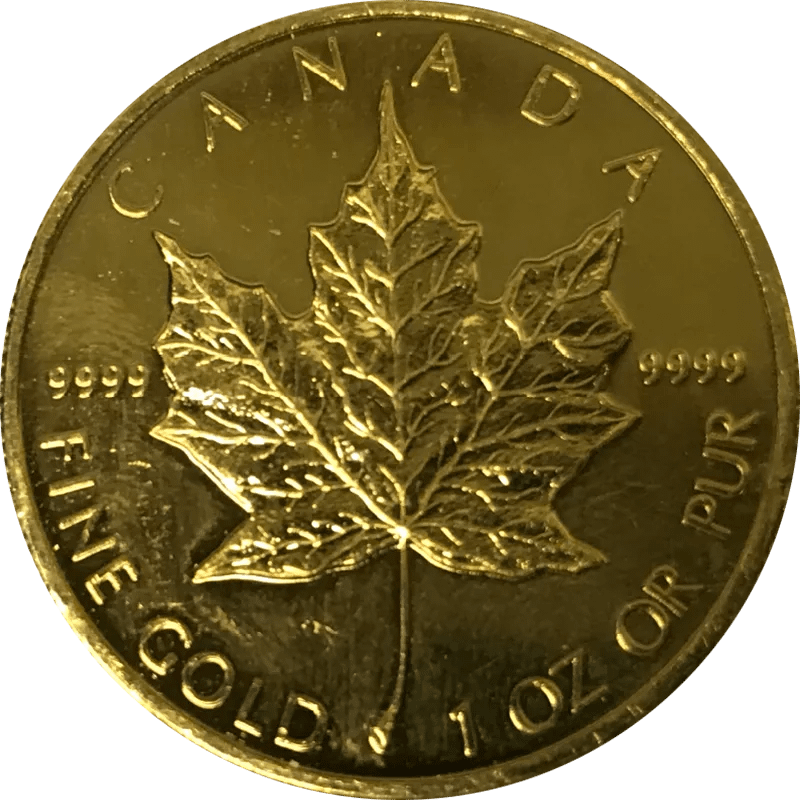 1 Unze Gold Maple Leaf - 2. Wahl