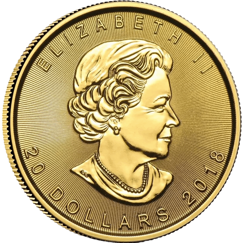 1/2 Unze Gold Maple Leaf diverse Jahrgänge – Bild 3