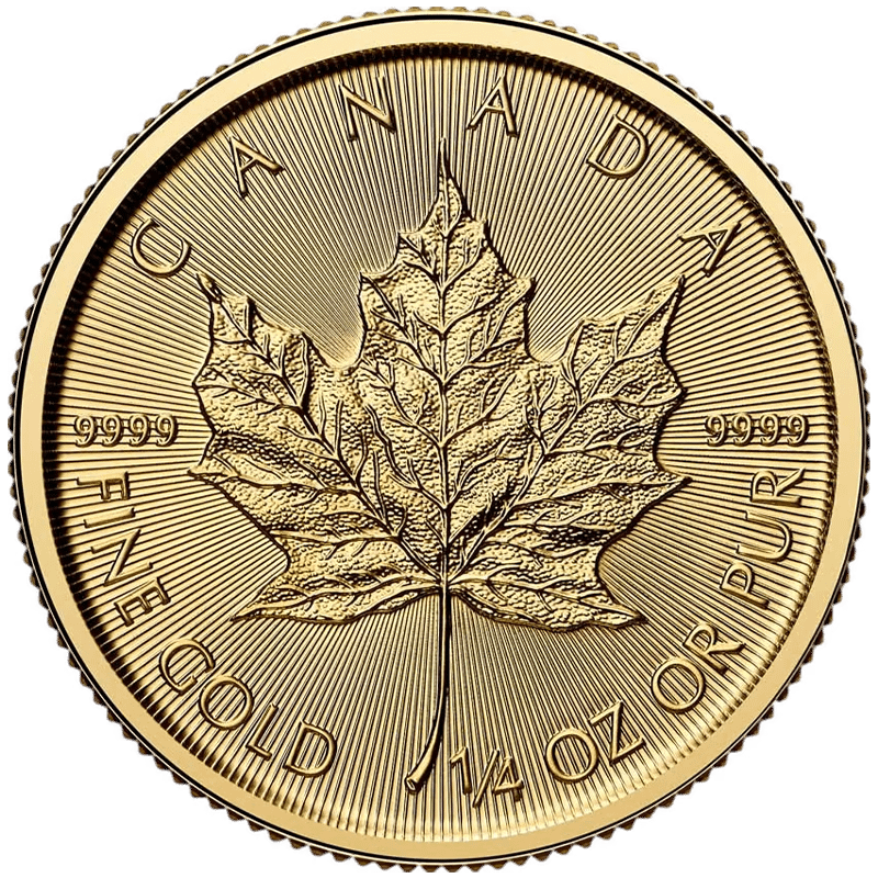 1/4 Unze Gold Maple Leaf 2025 – Bild 2