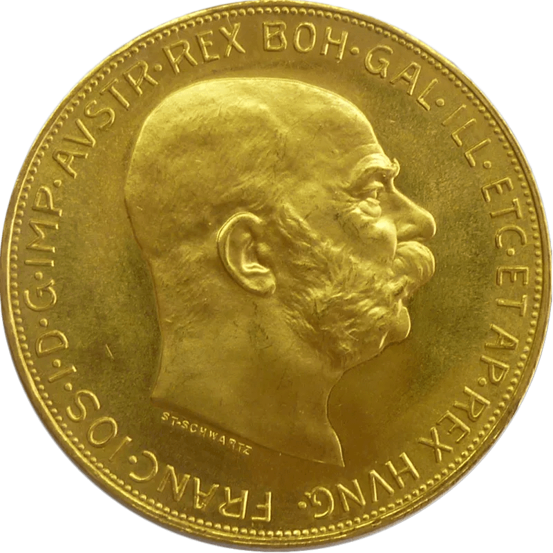 30,49 g Gold Österreich 100 Kronen – Bild 2