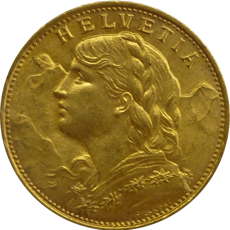 5,81g Gold Vreneli 20 Franken – Bild 2
