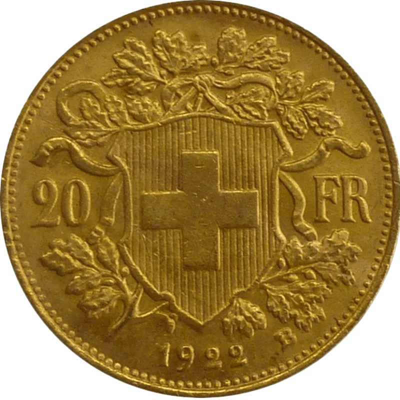 5,81g Gold Vreneli 20 Franken