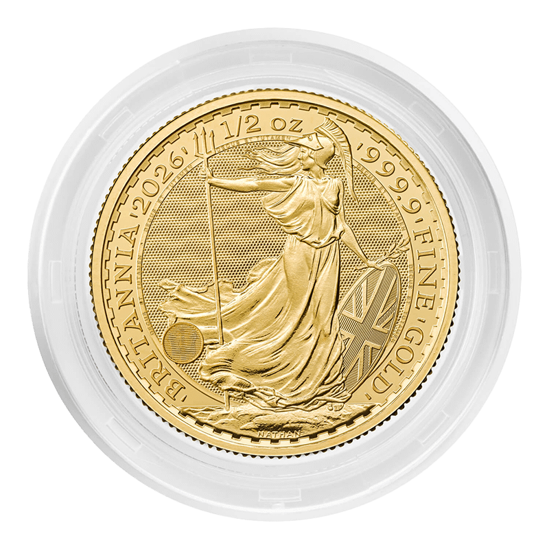 1/2 Unze Gold Britannia 2026 – Bild 3