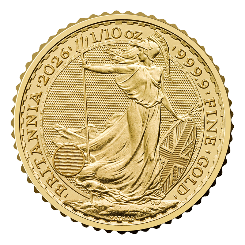 1/10 Unze Gold Britannia 2026
