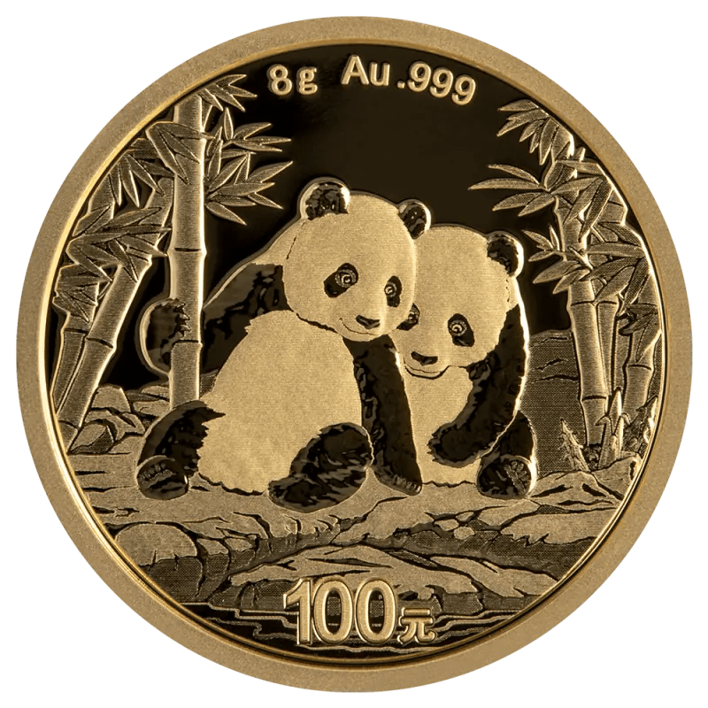 8 g Gold China Panda 2026