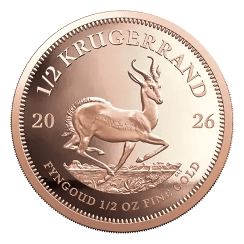 1/2 Unze Gold Krügerrand 2026