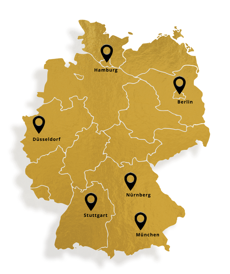 myVALOR Standorte in Deutschland