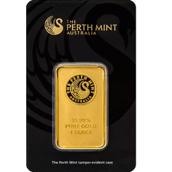 1 Unze Goldbarren Perth Mint