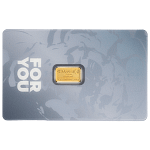 1 g Goldbarren C. Hafner – Blue