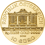 1/10 Unze Gold Wiener Philharmoniker diverse Jahrgänge