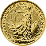 1/4 Unze Gold Britannia - diverse Jahrgänge