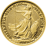 1/10 Unze Gold Britannia - diverse Jahrgänge