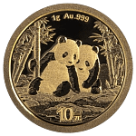 1 g Gold China Panda 2026