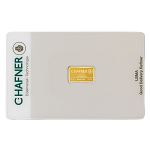 0,5 g Goldbarren C. Hafner