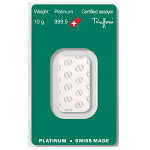 10 Gramm Platinbarren - verschiedene Hersteller