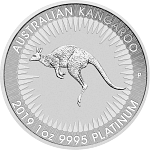 1 oz Platin Australian Känguru - diverse Jahrgänge
