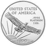 1 oz Eagle Platin - diverse Jahrgänge