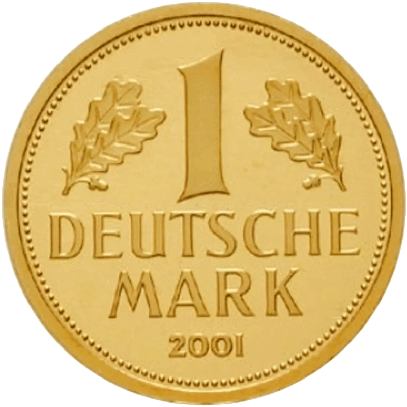 12 g Goldmark 1 DM 2001
