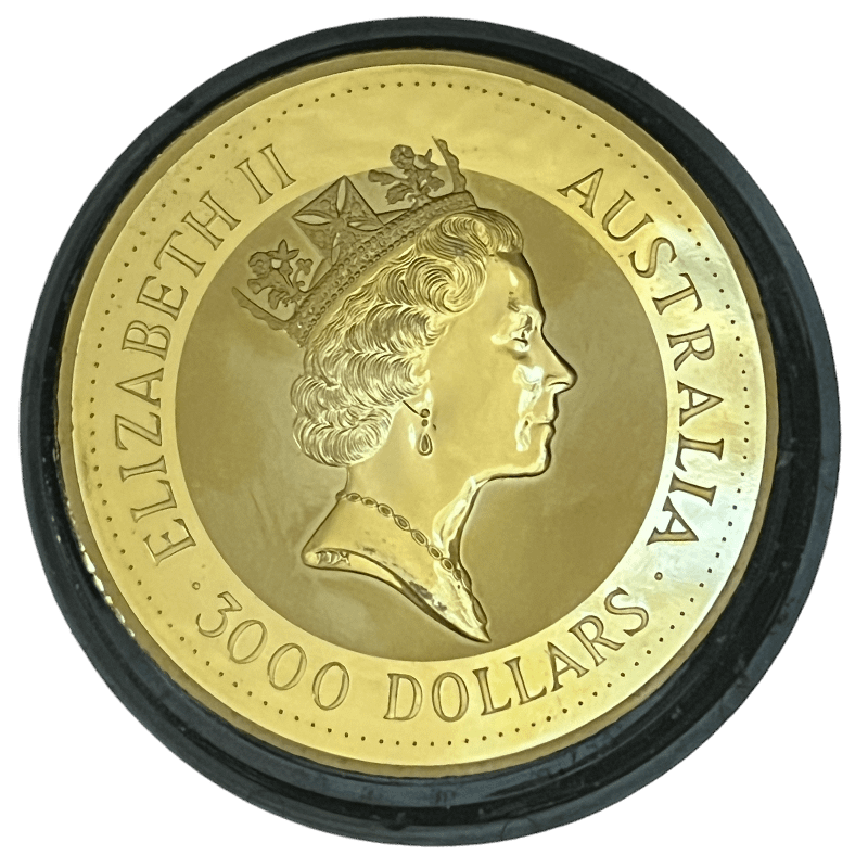1 kg Gold Australien Känguru - Jahrgang 1992 – Bild 2