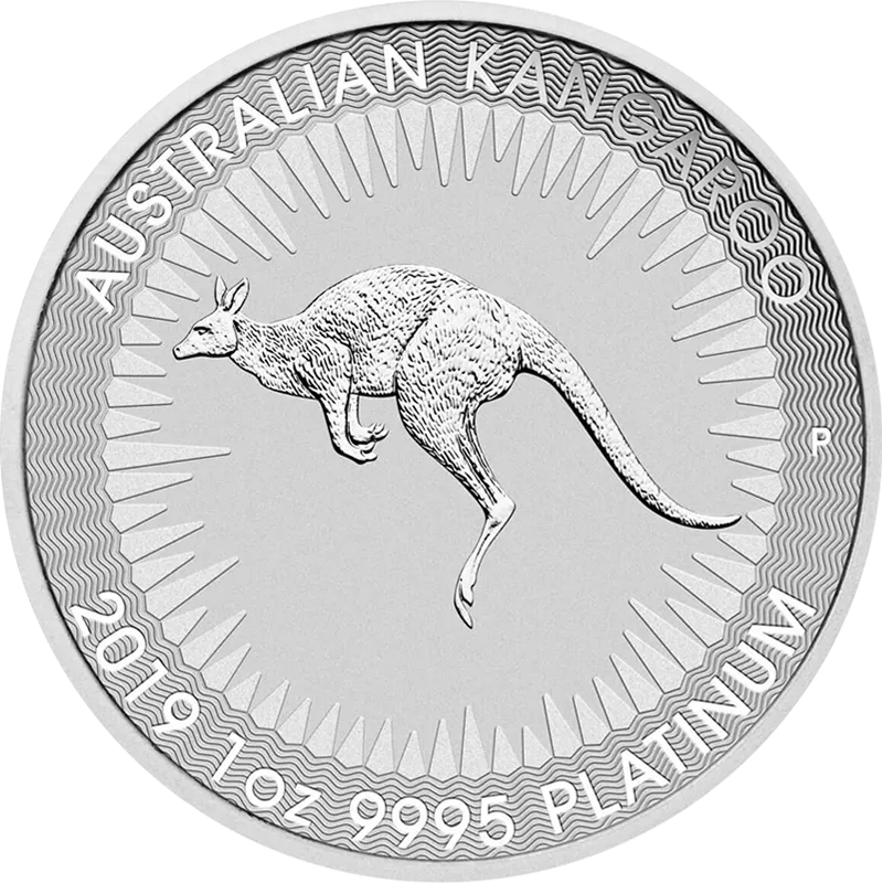 1 oz Platin Australian Känguru - diverse Jahrgänge