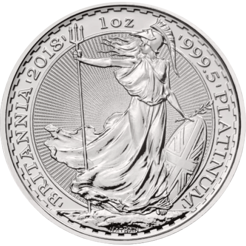 1 Unze Platin Britannia - diverse Jahrgänge