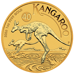 1 Unze Gold Australien Känguru 2026