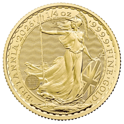 1/4 Unze Gold Britannia 2026