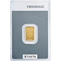 2 g Kinebar Goldbarren Heraeus