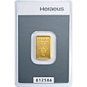 5 g Kinebar Goldbarren Heraeus