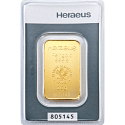 20 g Kinebar Goldbarren Heraeus