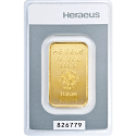 1 Unze Kinebar Goldbarren Heraeus
