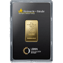 20 g Goldbarren Heimerle & Meule geprägt