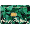 1 g Goldbarren C. Hafner – Happy Birthday