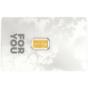 1 g Goldbarren C. Hafner – White